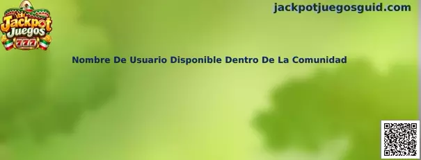 Ilustración sobre la selección de un nombre de usuario para participar en la comunidad de Jackpot Juegos