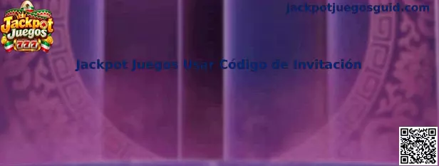 Guía visual para usar un código de invitación en Jackpot Juegos